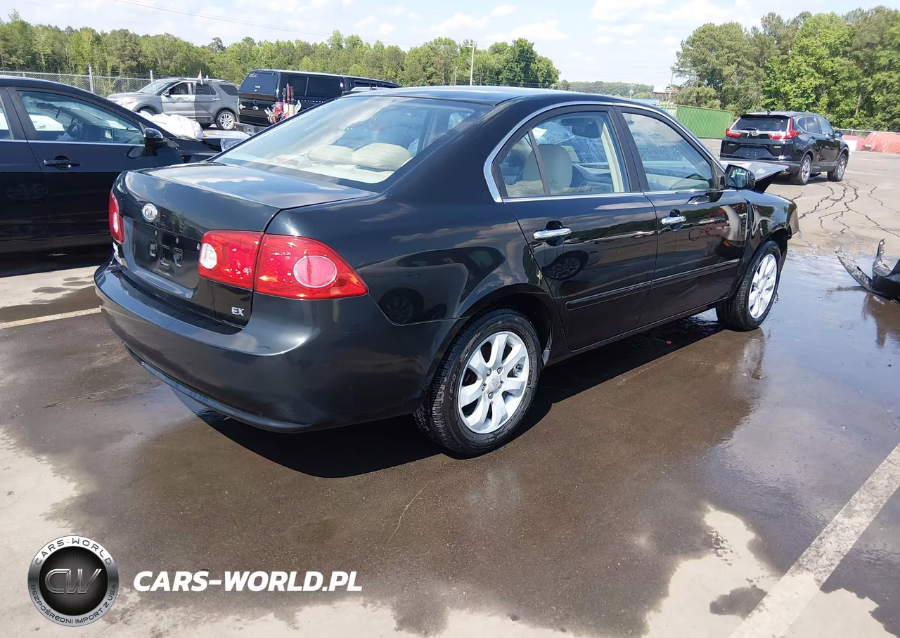 2008 Kia Optima Ex VIN:KNAGE123385255234 - 4