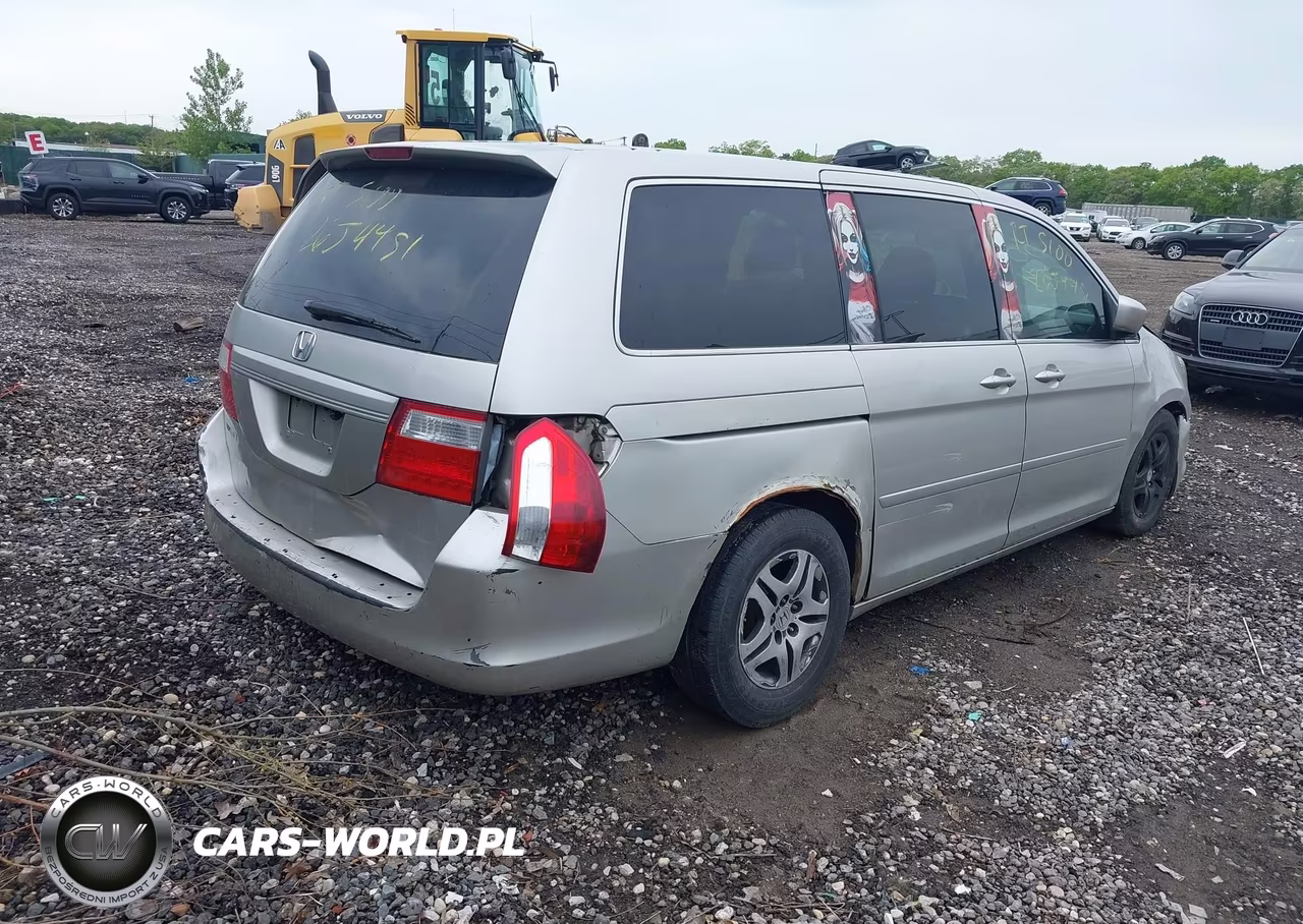 2007 Honda Odyssey Ex-L VIN:5FNRL38677B428880 - 4