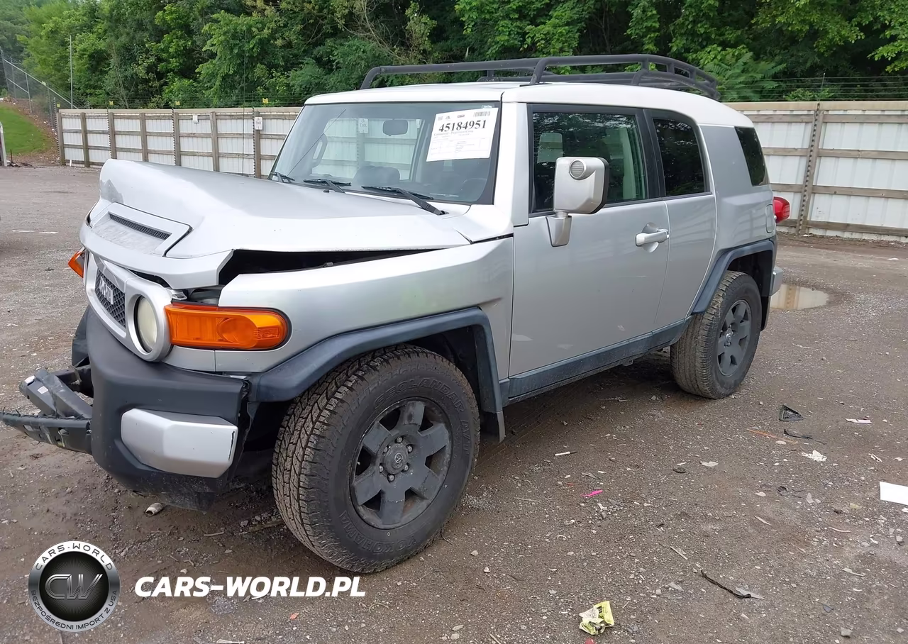 2007 Toyota Fj Cruiser VIN:JTEZU11F570014342 - 2