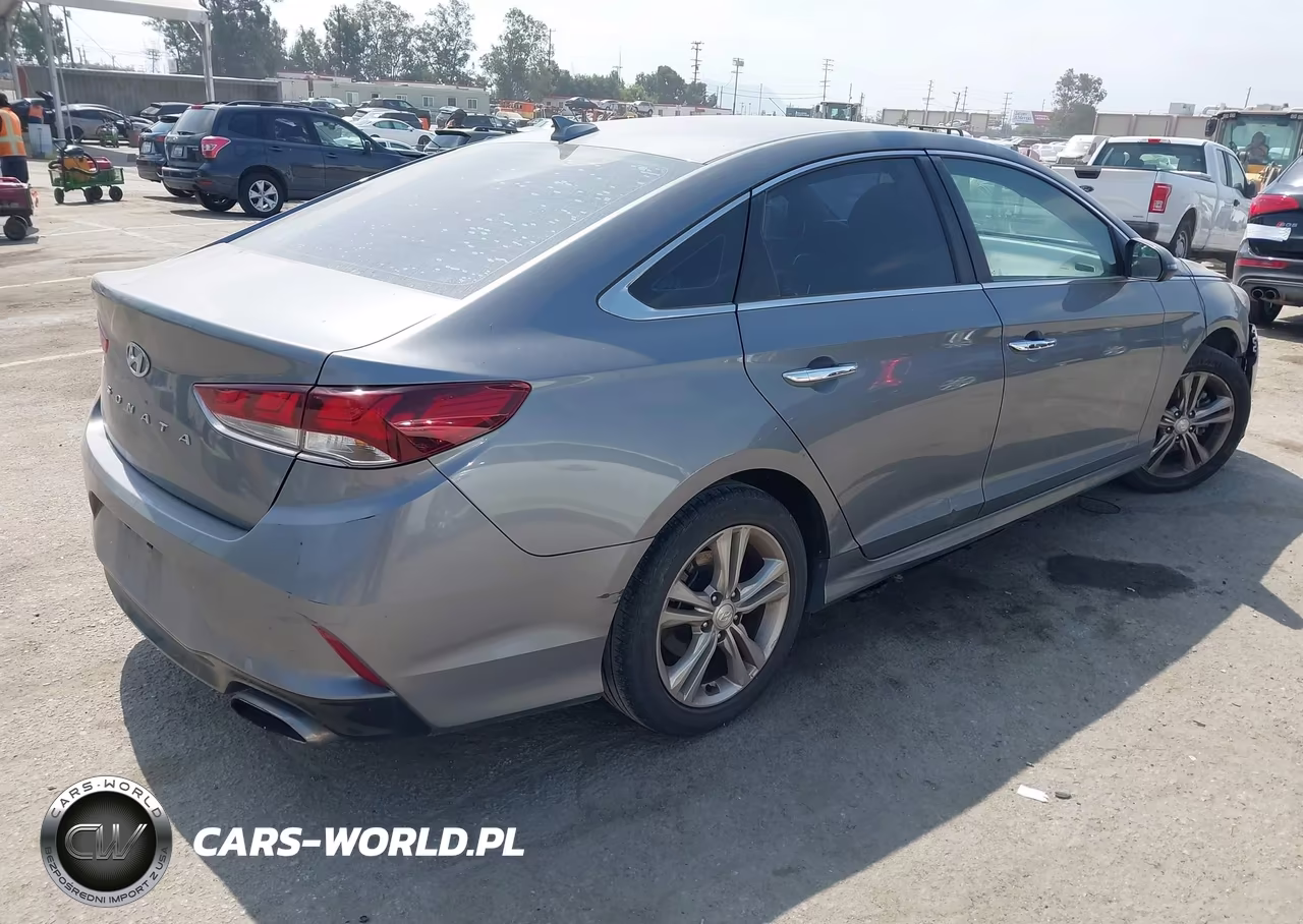 2019 Hyundai Sonata Sel VIN:5NPE34AF8KH753045 - 4