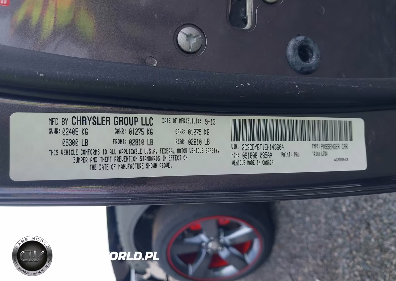 2014 Dodge Challenger R-T VIN:2C3CDYBT1EH143604 - 9