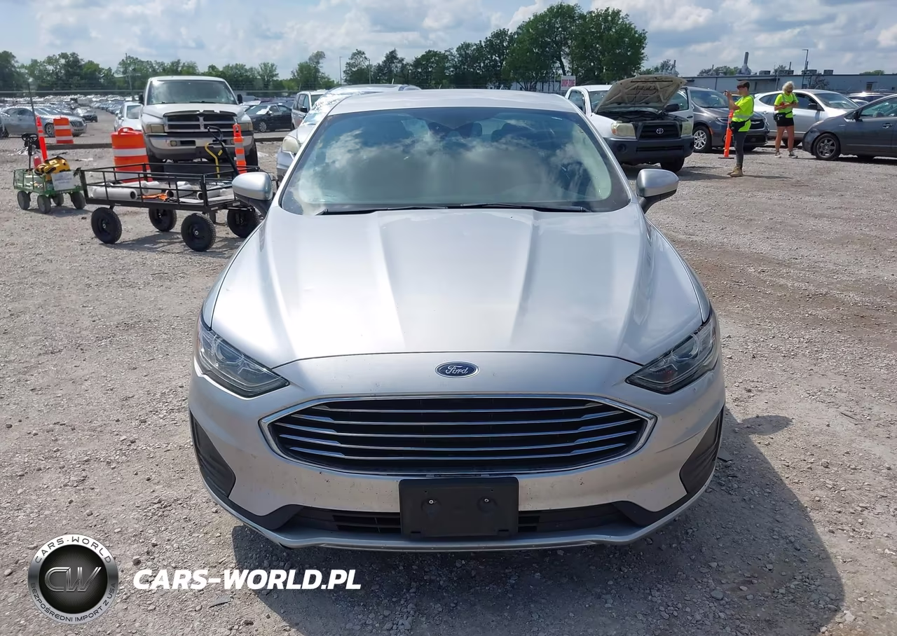 2019 Ford Fusion Hybrid Se VIN:3FA6P0LU7KR224833 - 12