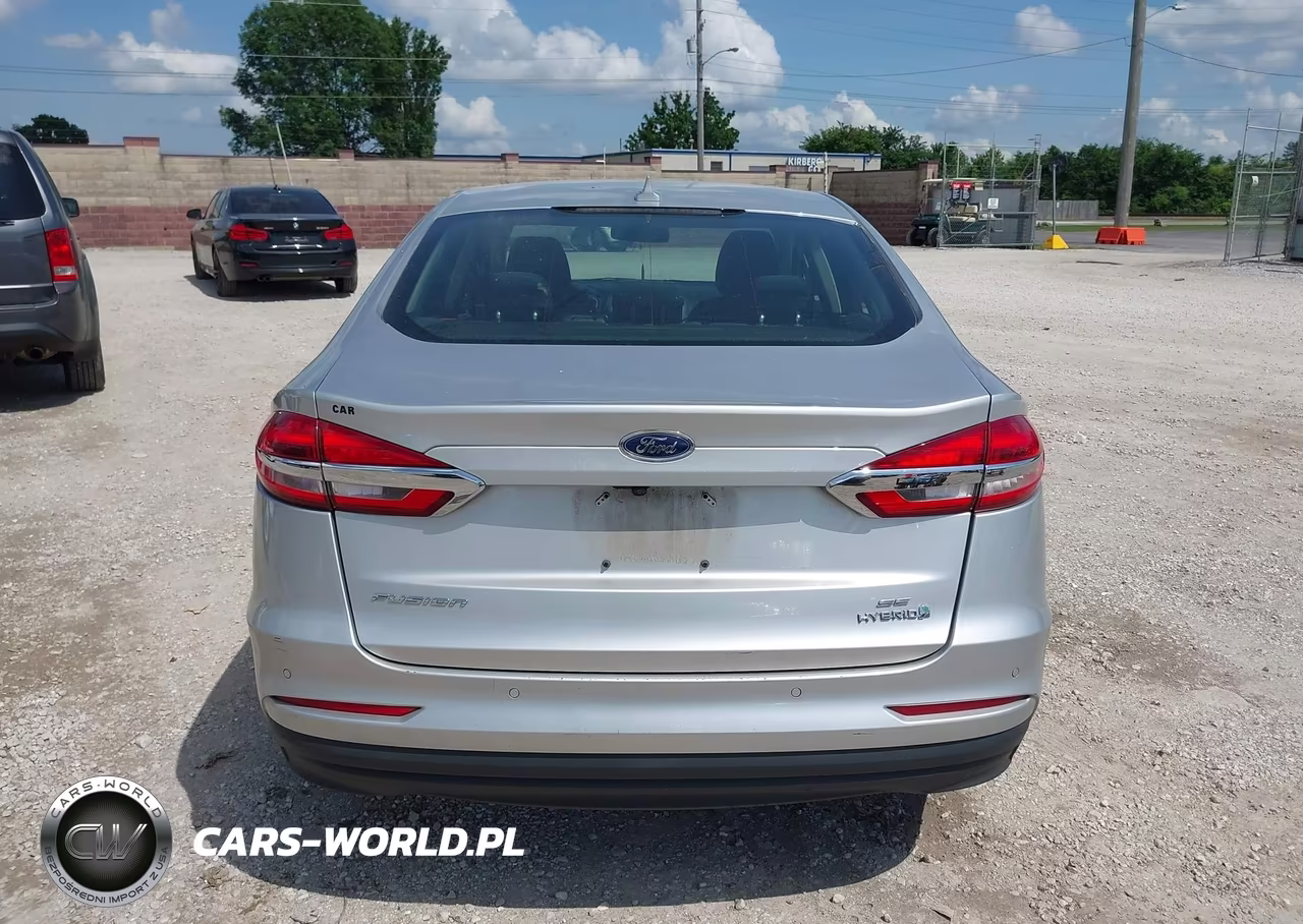 2019 Ford Fusion Hybrid Se VIN:3FA6P0LU7KR224833 - 16