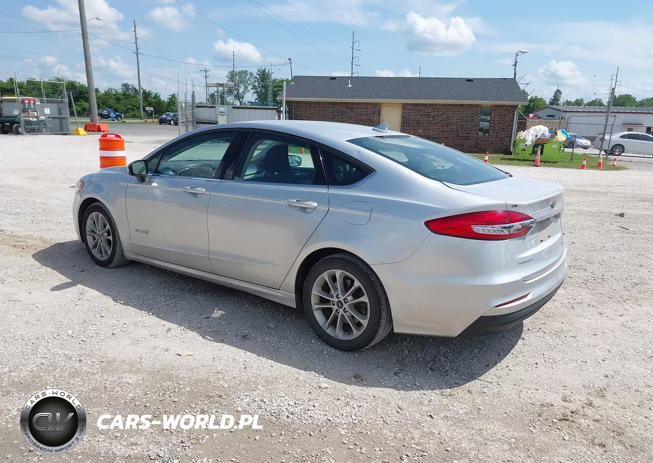 2019 Ford Fusion Hybrid Se VIN:3FA6P0LU7KR224833 - 3