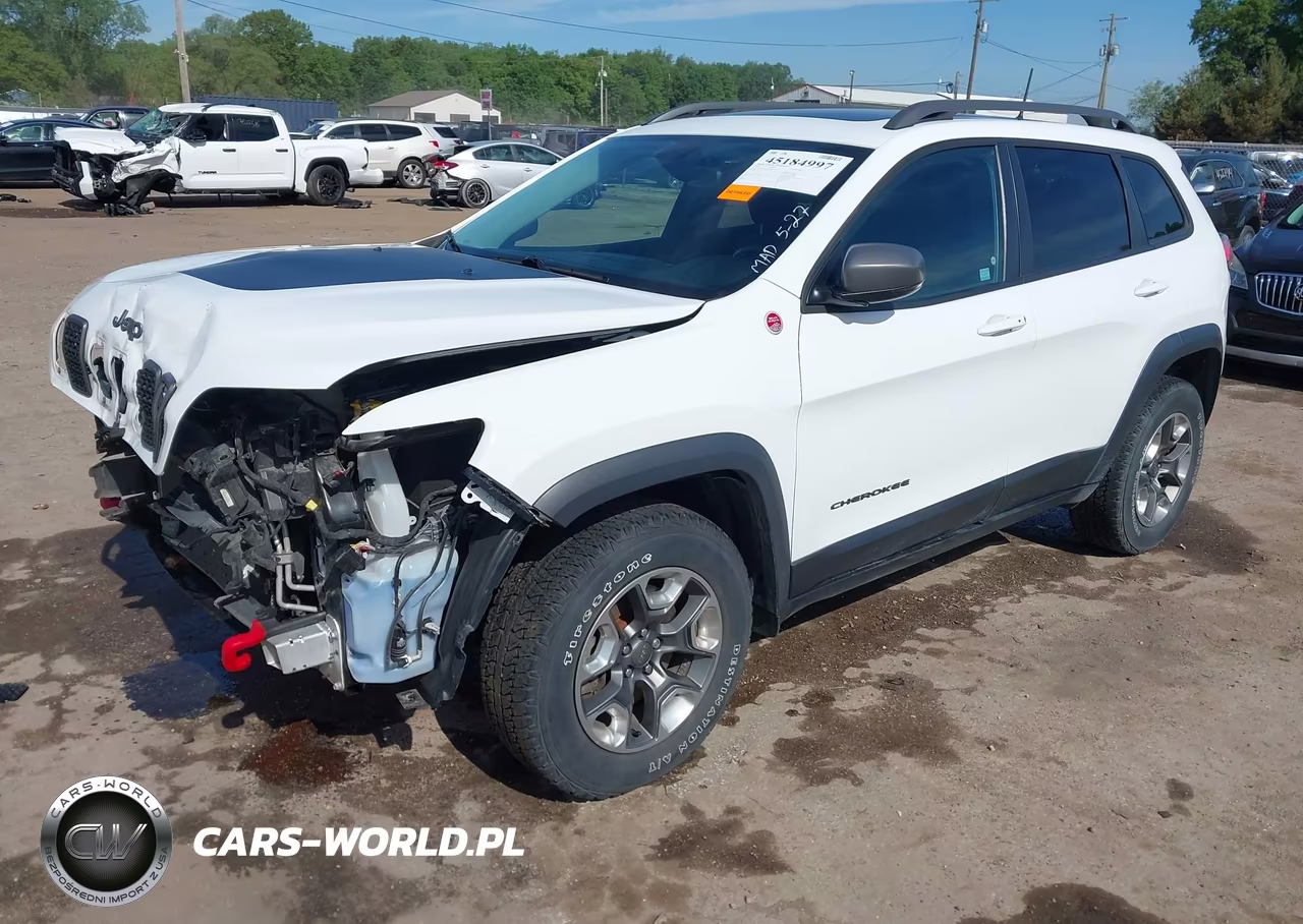 2019 Jeep Cherokee Trailhawk 4X4 VIN:1C4PJMBX9KD384823 - 2