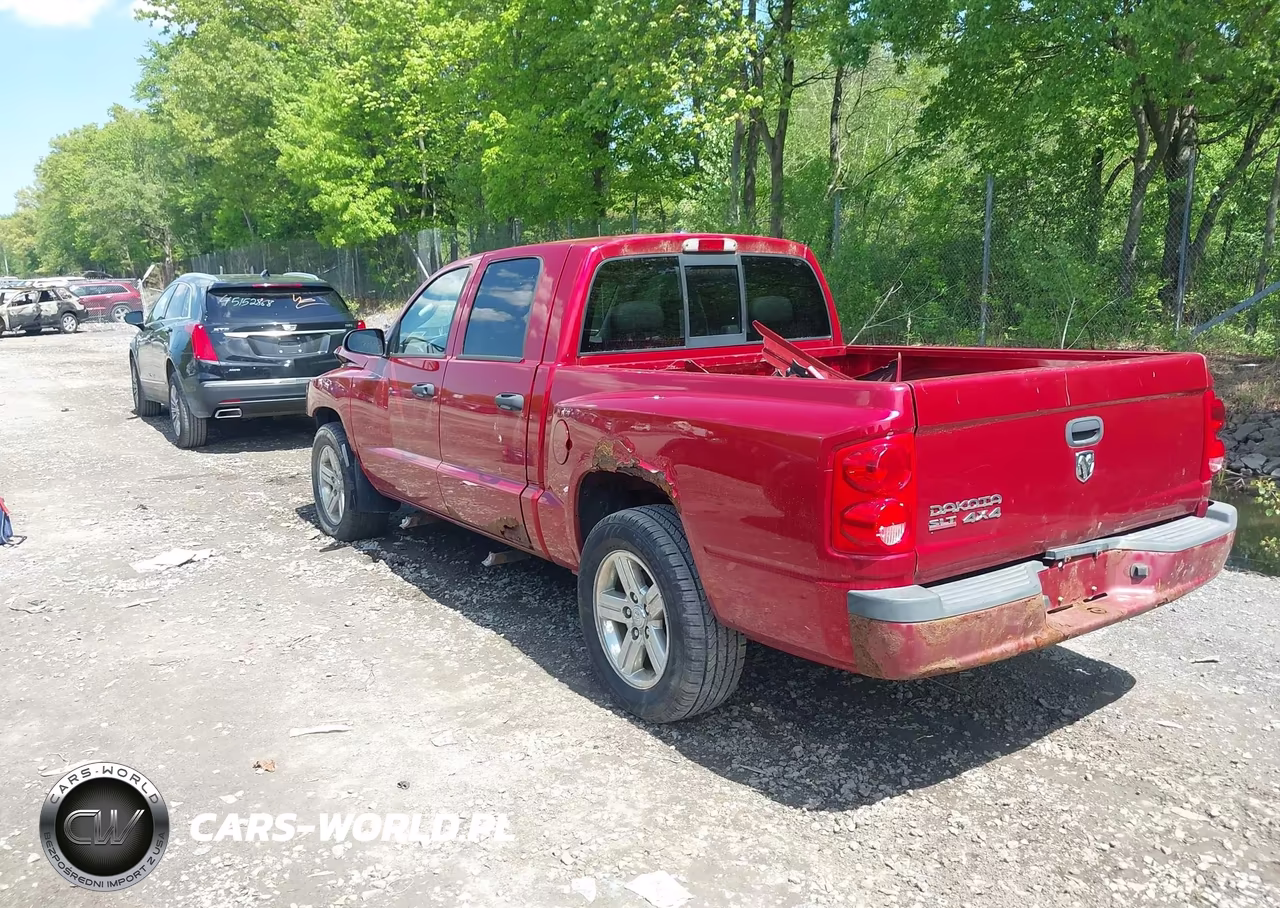 2007 Dodge Dakota Slt VIN:1D7HW48N67S268970 - 3