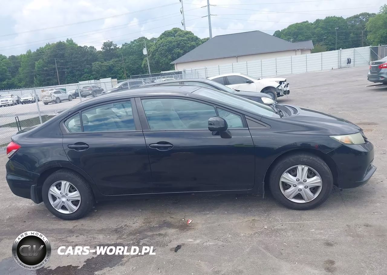 2013 Honda Civic Lx VIN:19XFB2F56DE016865 - 13