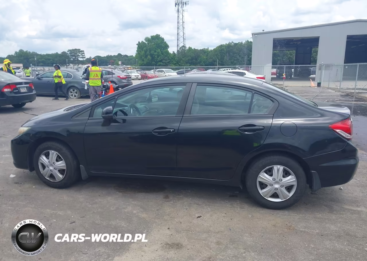 2013 Honda Civic Lx VIN:19XFB2F56DE016865 - 14