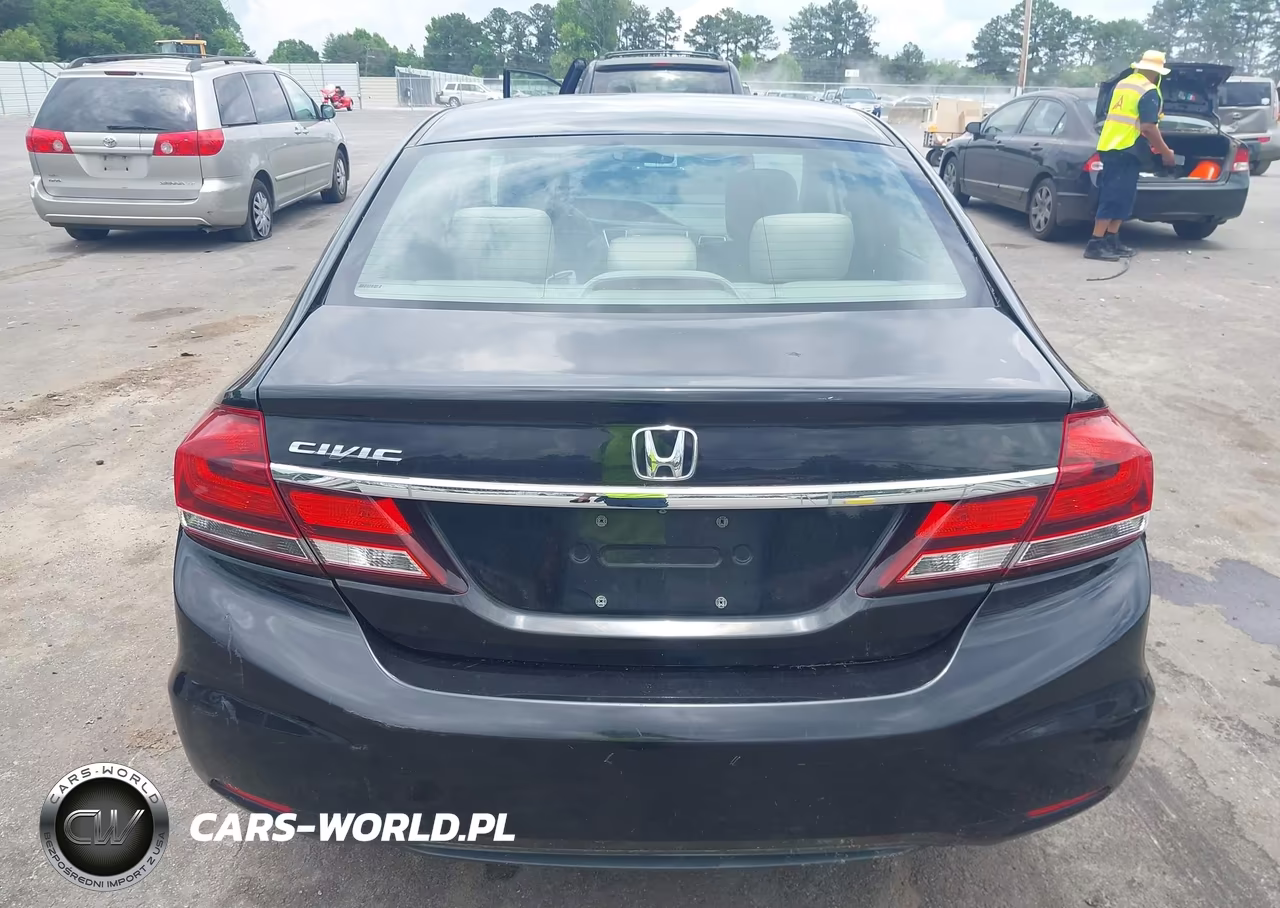 2013 Honda Civic Lx VIN:19XFB2F56DE016865 - 16