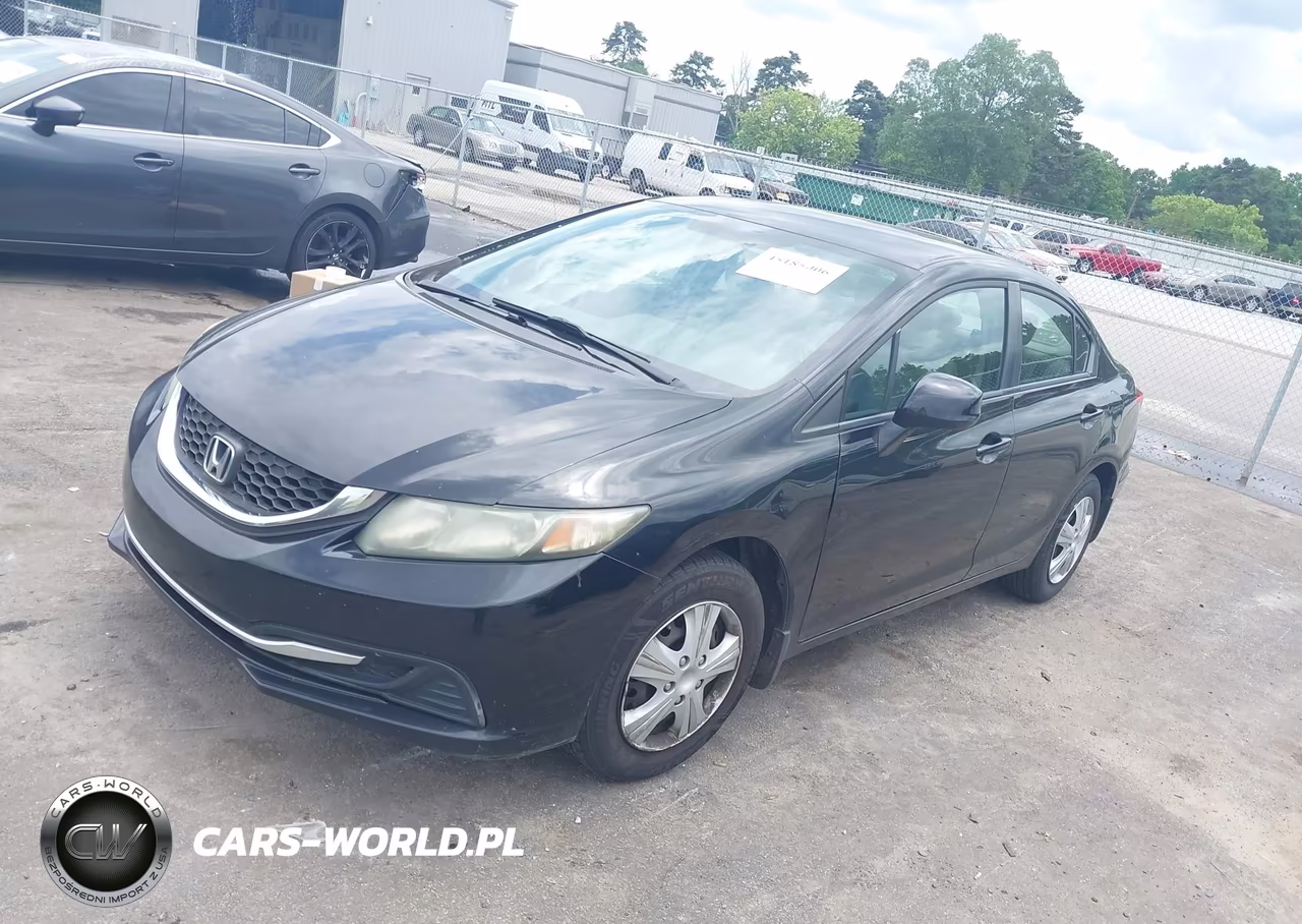 2013 Honda Civic Lx VIN:19XFB2F56DE016865 - 2