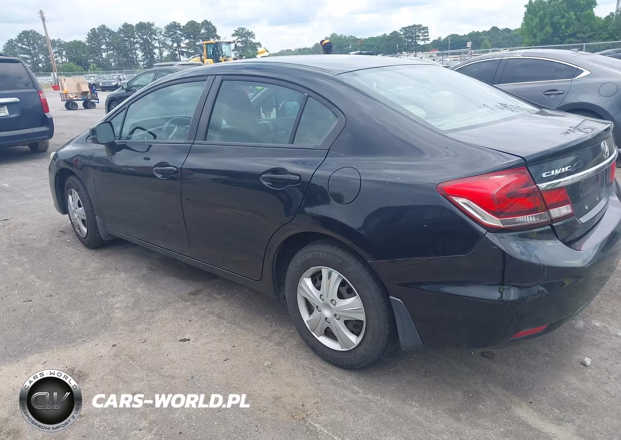 2013 Honda Civic Lx VIN:19XFB2F56DE016865 - 3