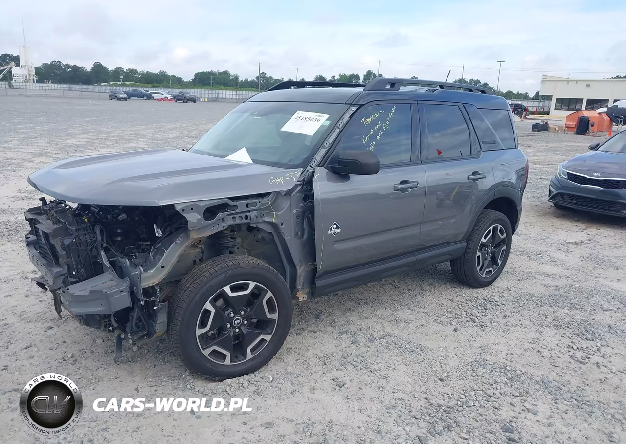 2022 Ford Bronco Sport Outer Banks VIN:3FMCR9C6XNRD88395 - 2