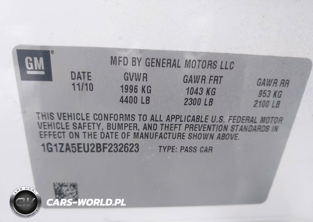 2011 Chevrolet Malibu Ls VIN:1G1ZA5EU2BF232623 - 9