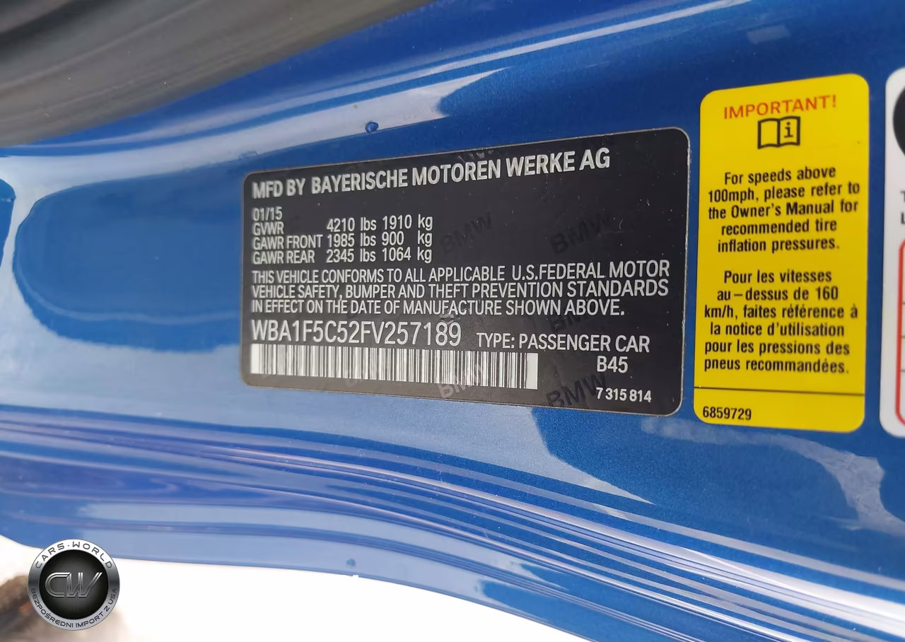 2015 BMW 228I VIN:WBA1F5C52FV257189 - 9