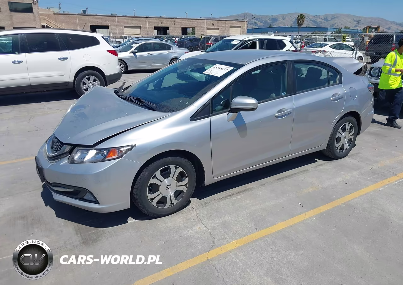 2015 Honda Civic Hybrid VIN:19XFB4F34FE200179 - 2