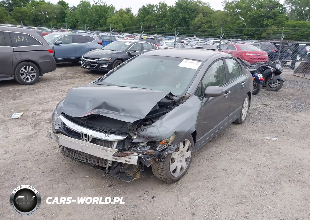 2009 Honda Civic Lx VIN:1HGFA16599L017635 - 2