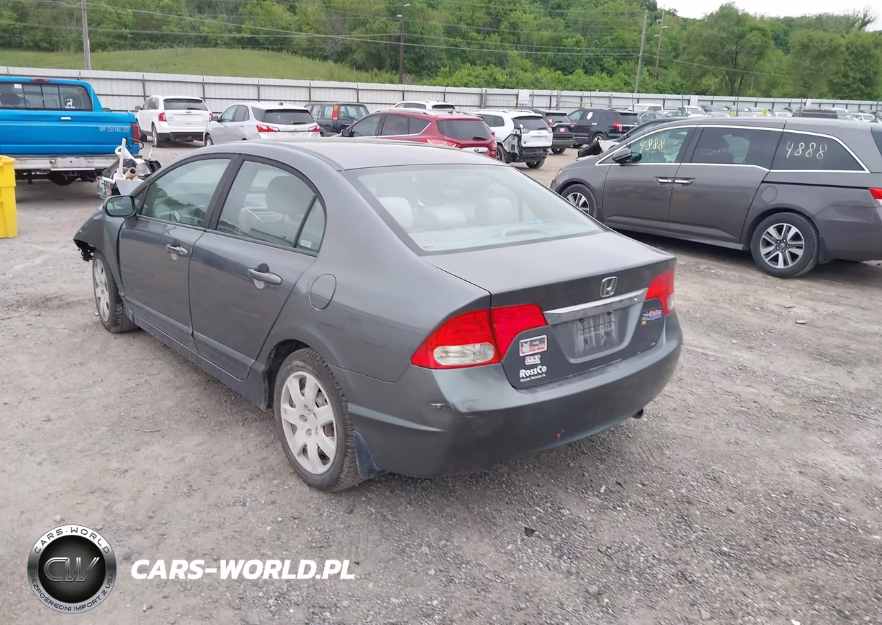 2009 Honda Civic Lx VIN:1HGFA16599L017635 - 3
