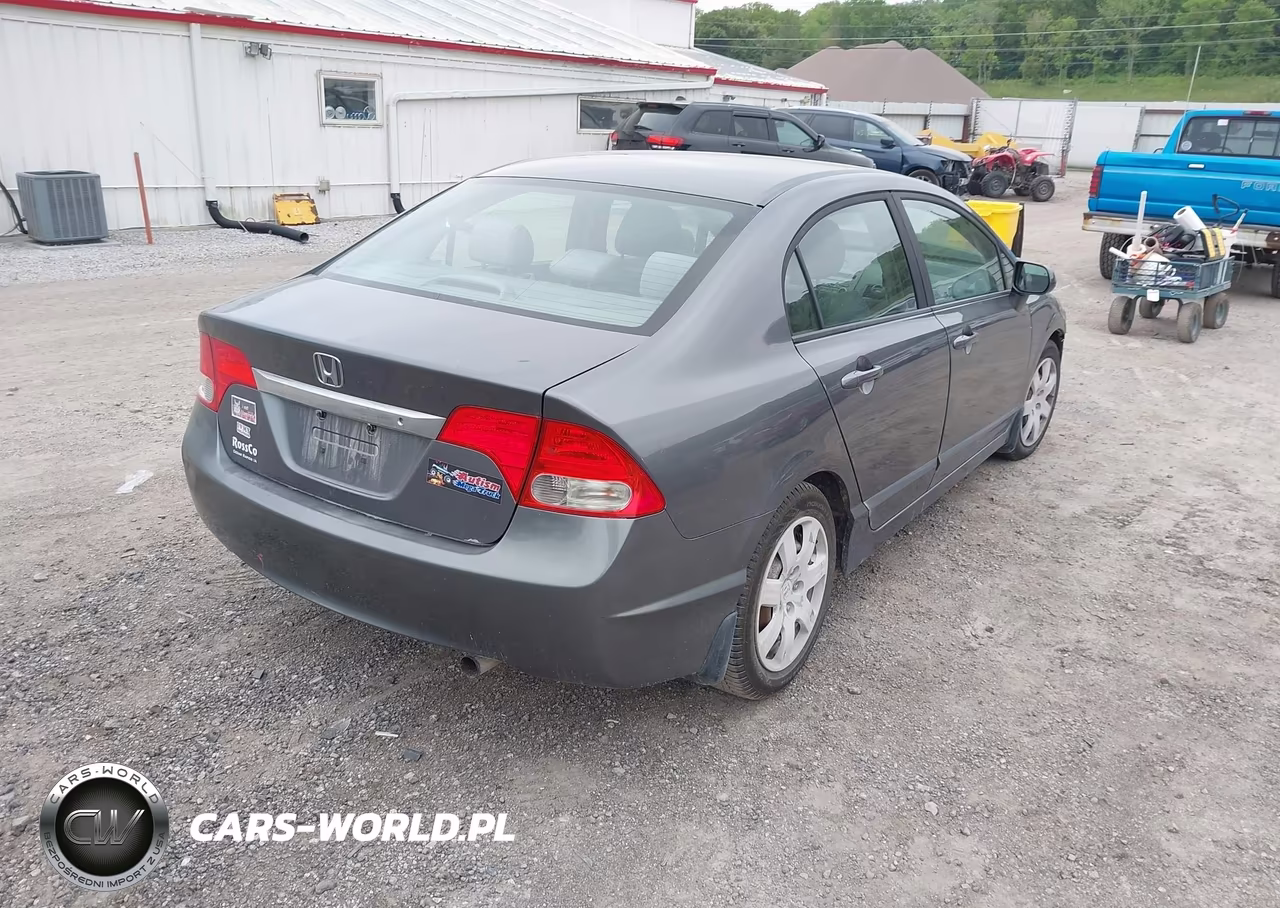 2009 Honda Civic Lx VIN:1HGFA16599L017635 - 4