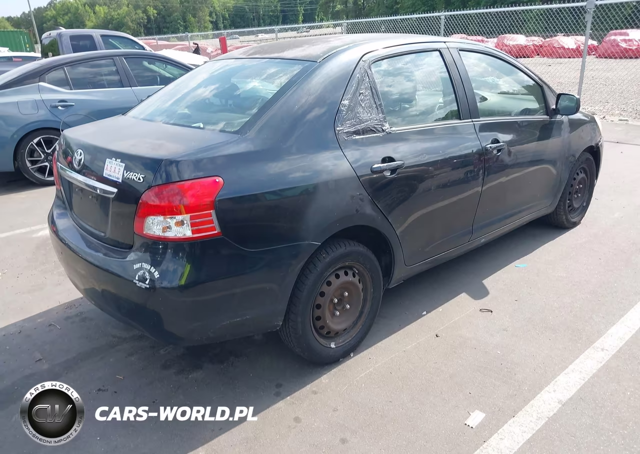 2010 Toyota Yaris VIN:JTDBT4K31A1367225 - 4
