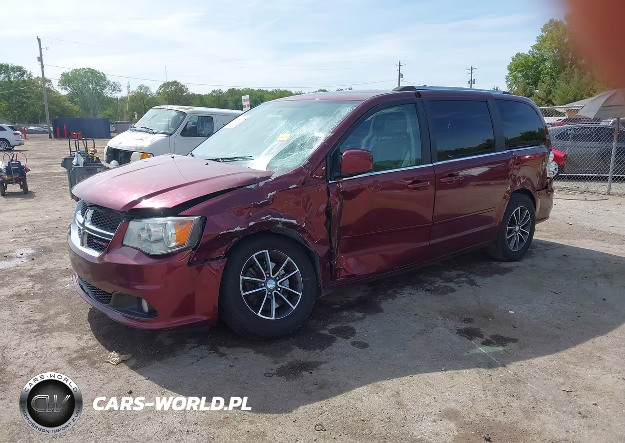 2017 Dodge Grand Caravan Sxt VIN:2C4RDGCG6HR595807 - 2