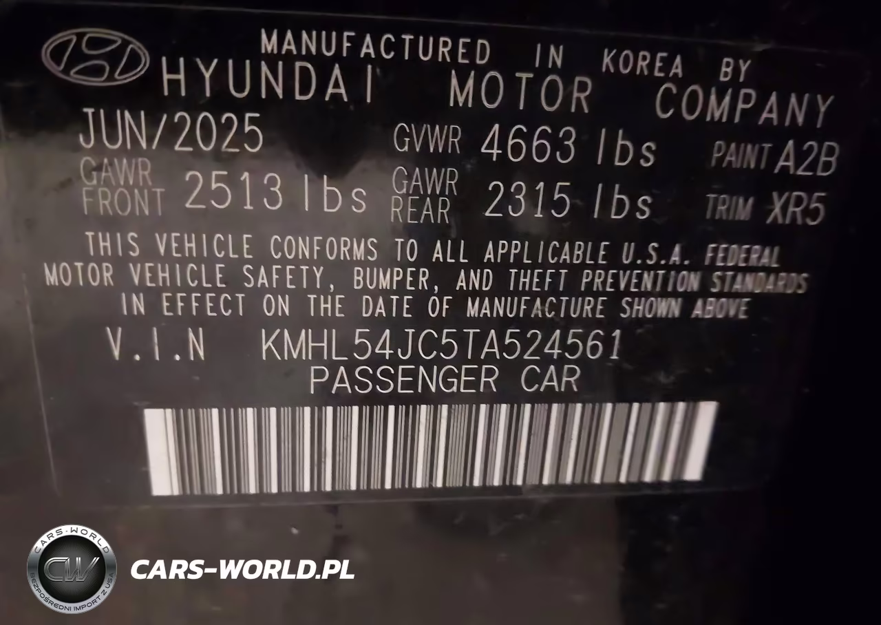 2026 Hyundai Sonata N Line VIN:KMHL54JC5TA524561 - 9