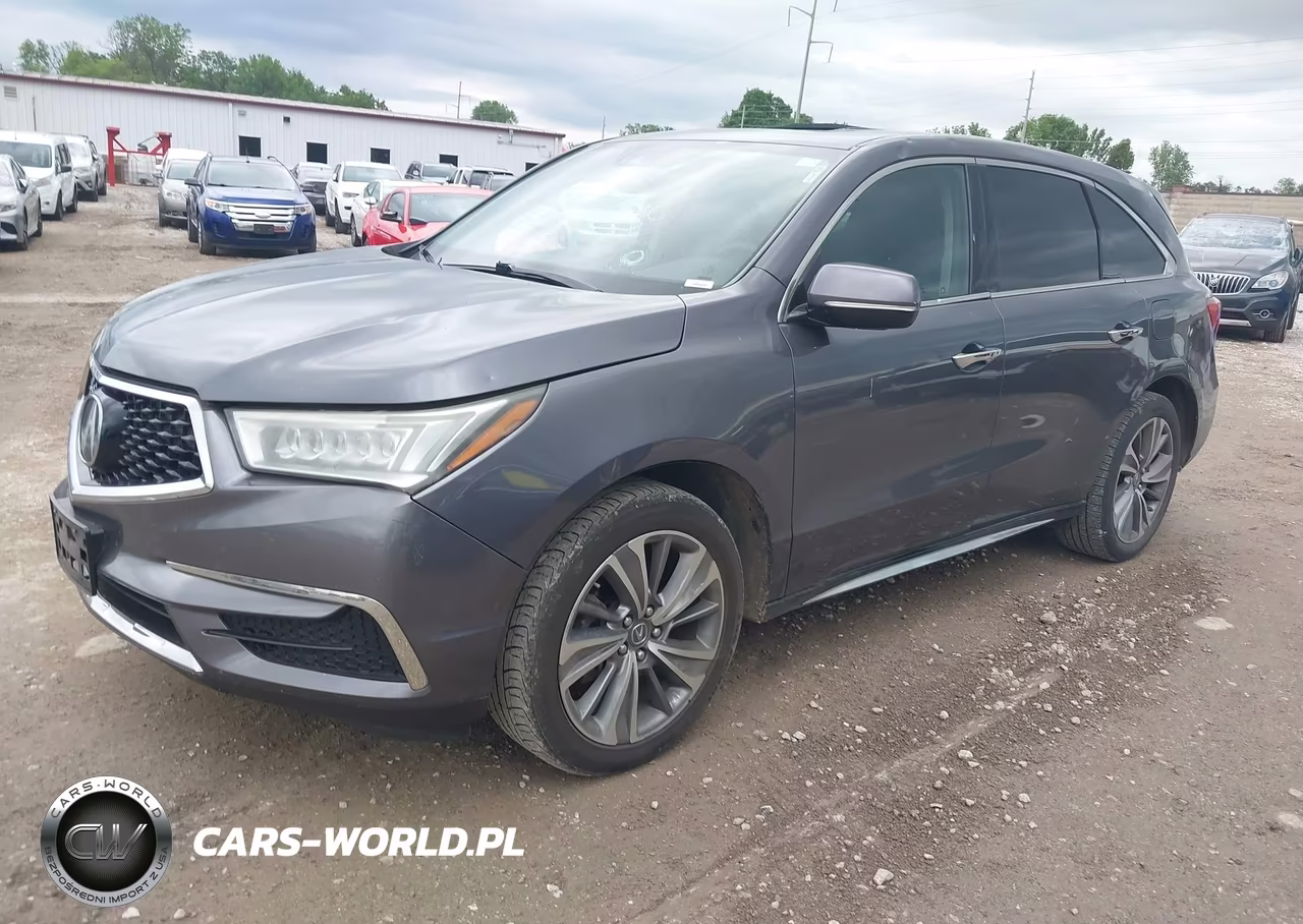 2017 Acura Mdx Technology Package VIN:5FRYD4H54HB033478 - 2