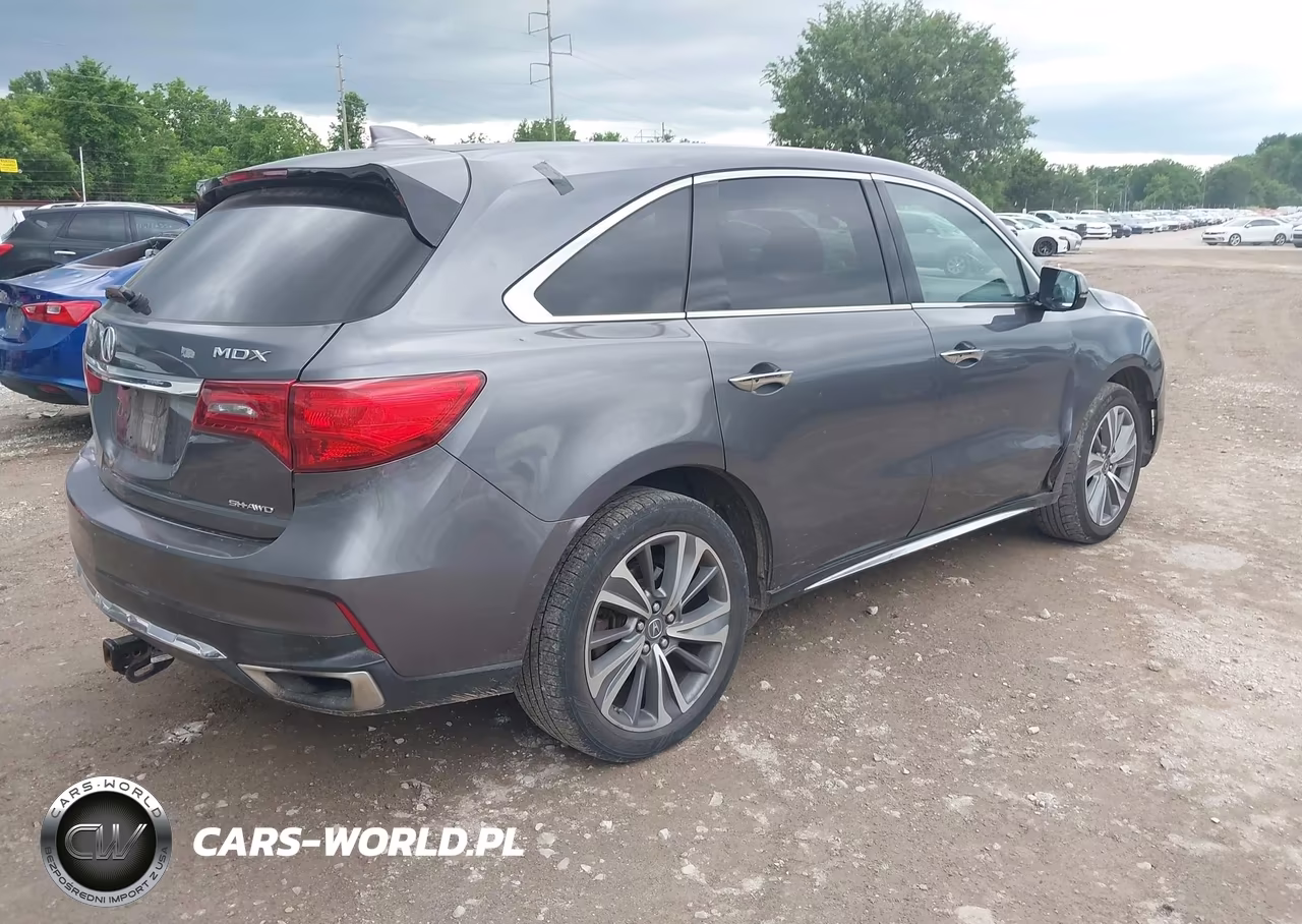 2017 Acura Mdx Technology Package VIN:5FRYD4H54HB033478 - 4