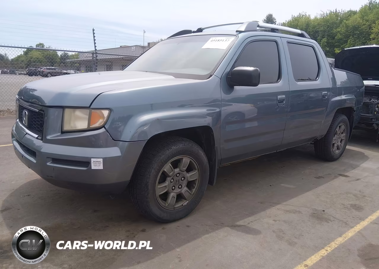 2007 Honda Ridgeline Rtx VIN:2HJYK16397H520770 - 2