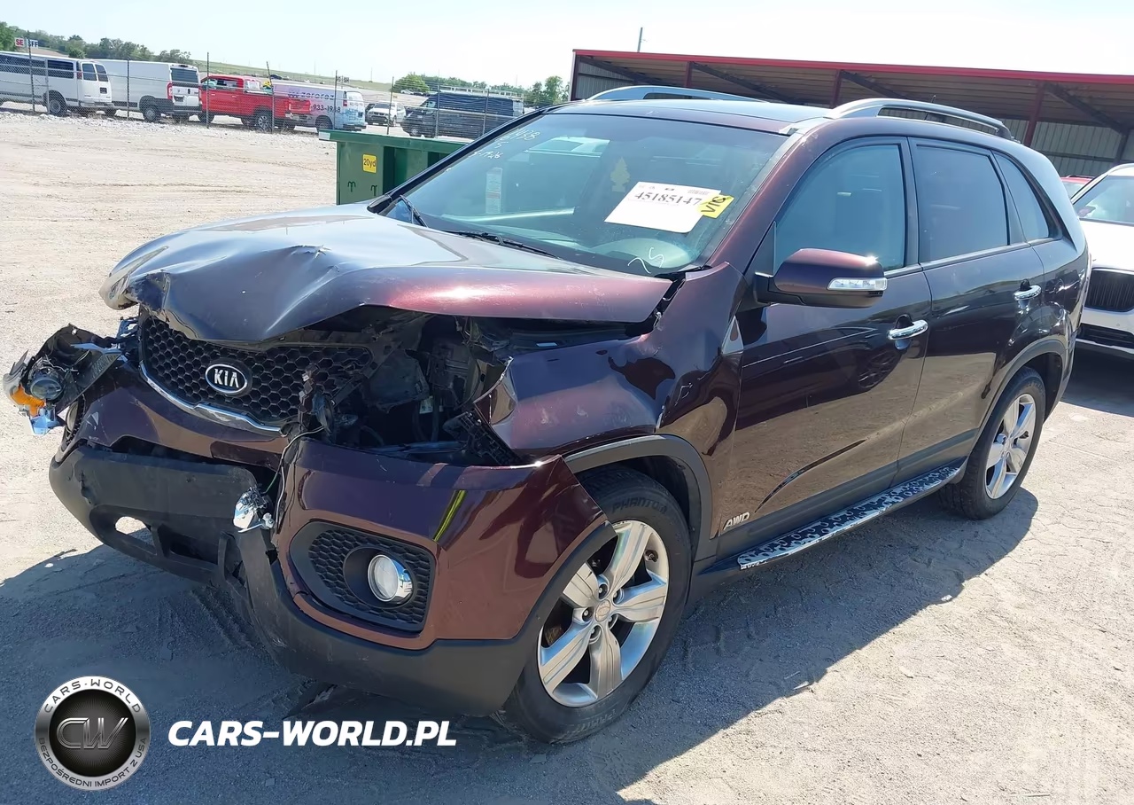 2012 Kia Sorento Ex V6 VIN:5XYKUDA22CG199538 - 2