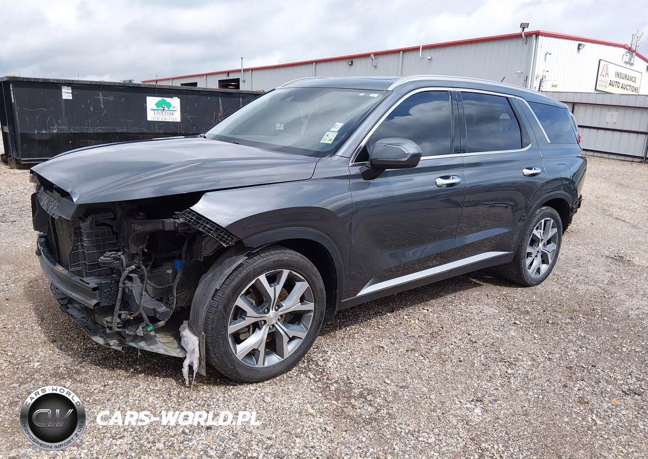 2021 Hyundai Palisade Sel VIN:KM8R34HE8MU181087 - 2