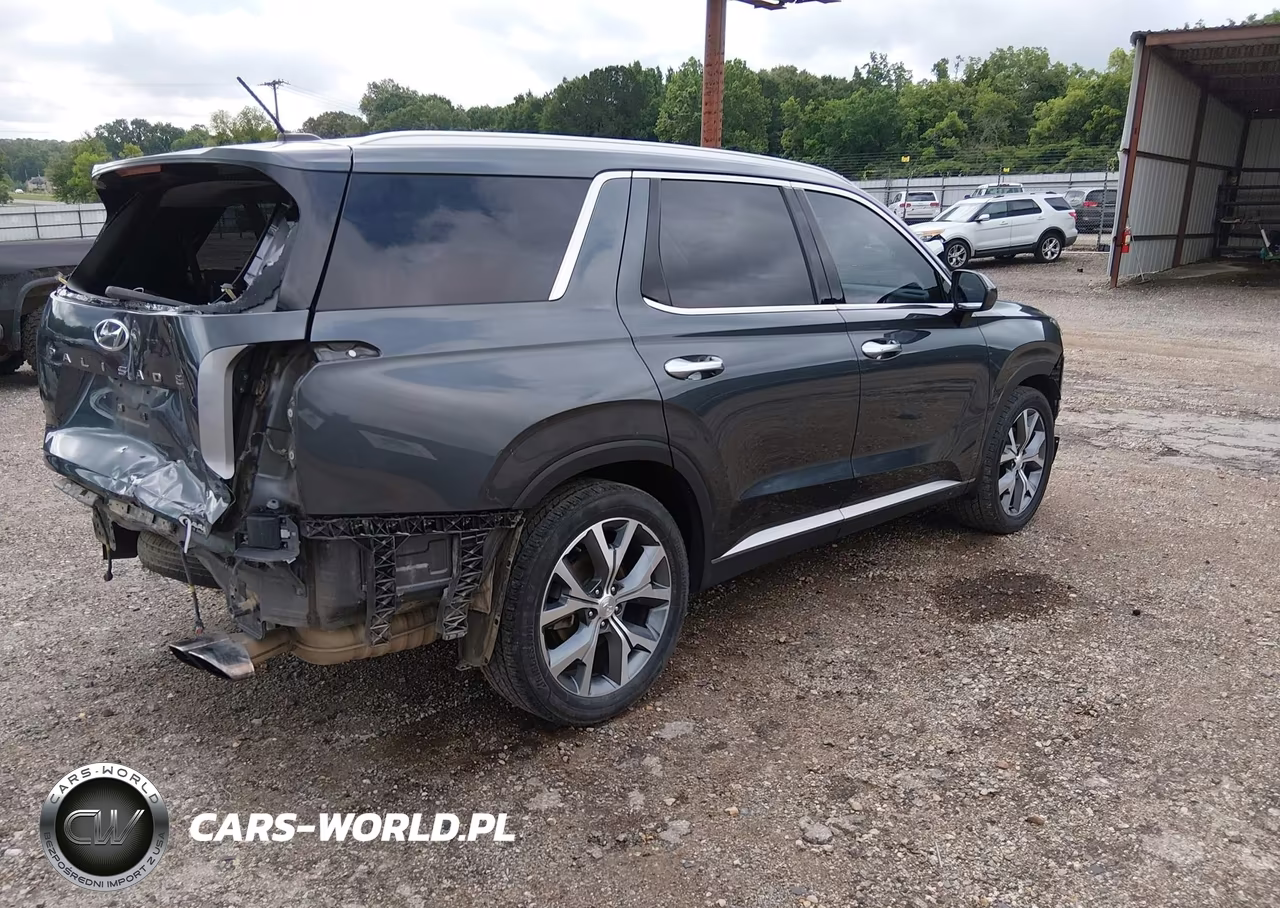 2021 Hyundai Palisade Sel VIN:KM8R34HE8MU181087 - 4