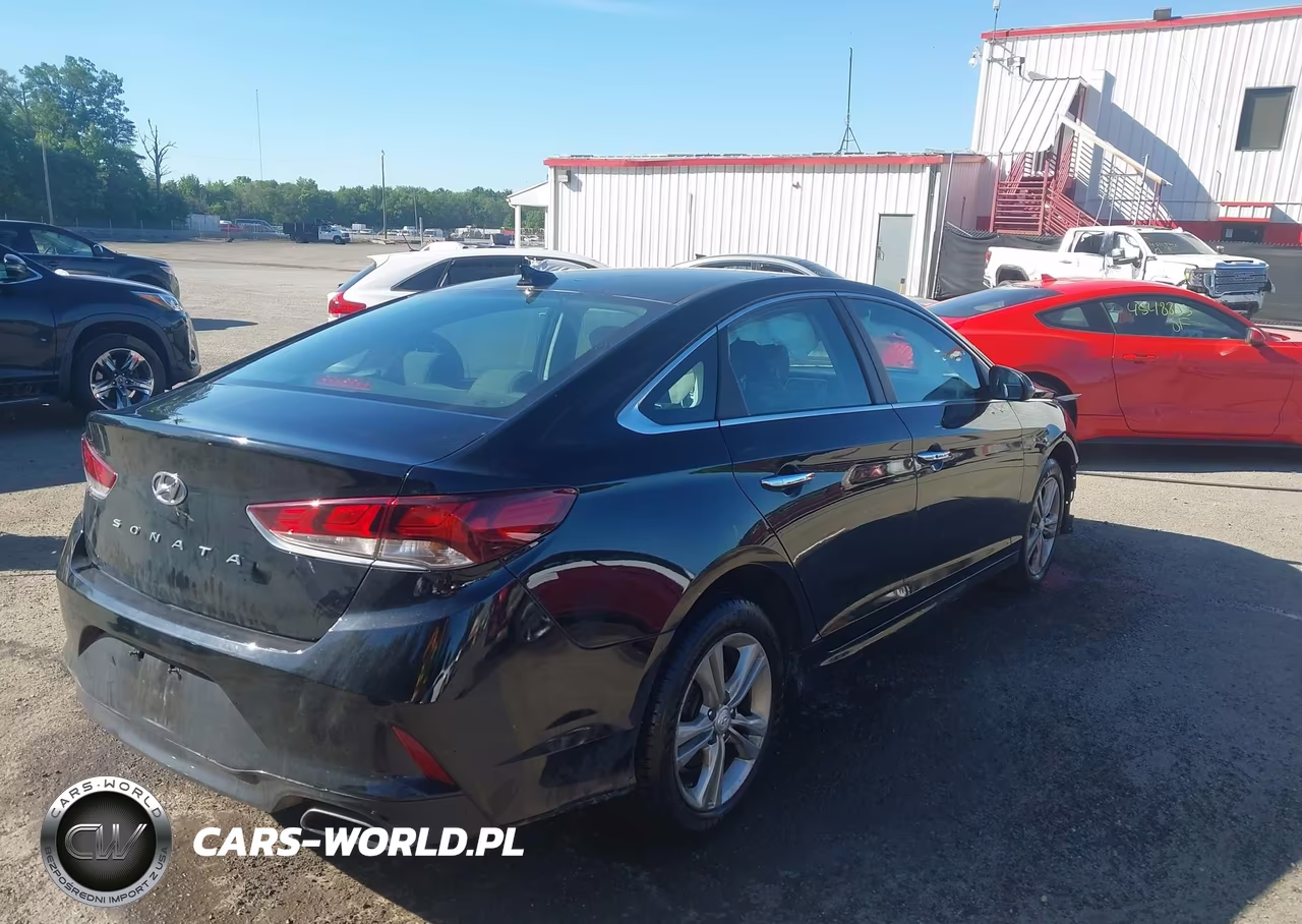 2019 Hyundai Sonata Sel VIN:5NPE34AF7KH748791 - 4