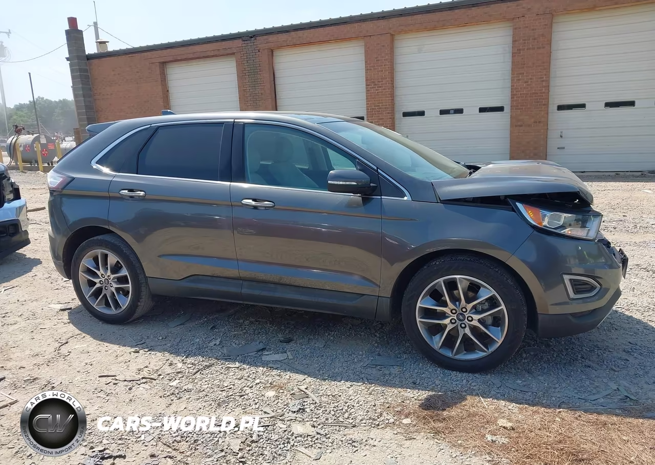 2015 Ford Edge Titanium VIN:2FMTK3K95FBB24952 - 14