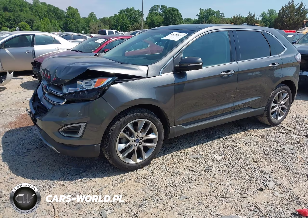 2015 Ford Edge Titanium VIN:2FMTK3K95FBB24952 - 2