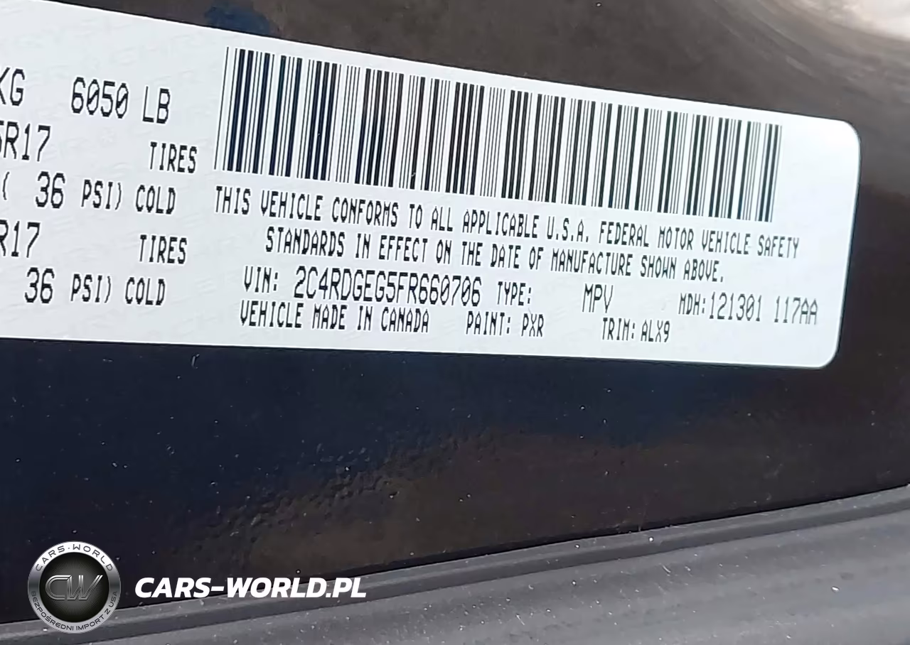 2015 Dodge Grand Caravan R-T VIN:2C4RDGEG5FR660706 - 9