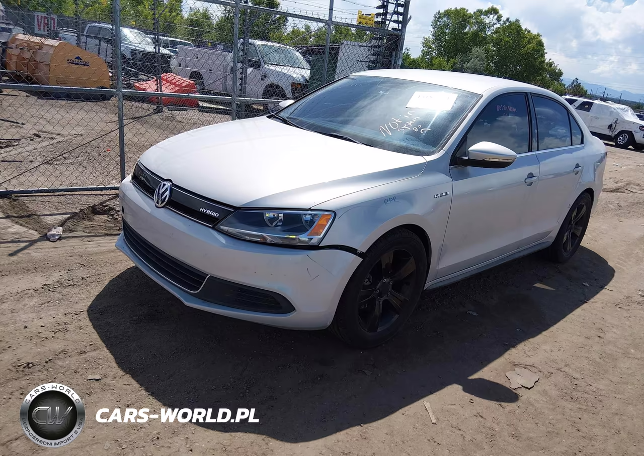 2013 Volkswagen Jetta Hybrid Se VIN:3VW637AJ1DM308053 - 2