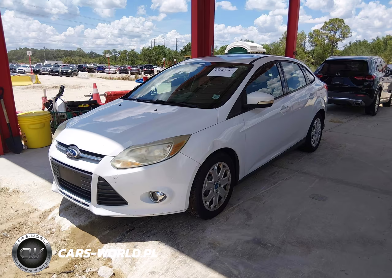 2012 Ford Focus Se VIN:1FAHP3F25CL187284 - 2
