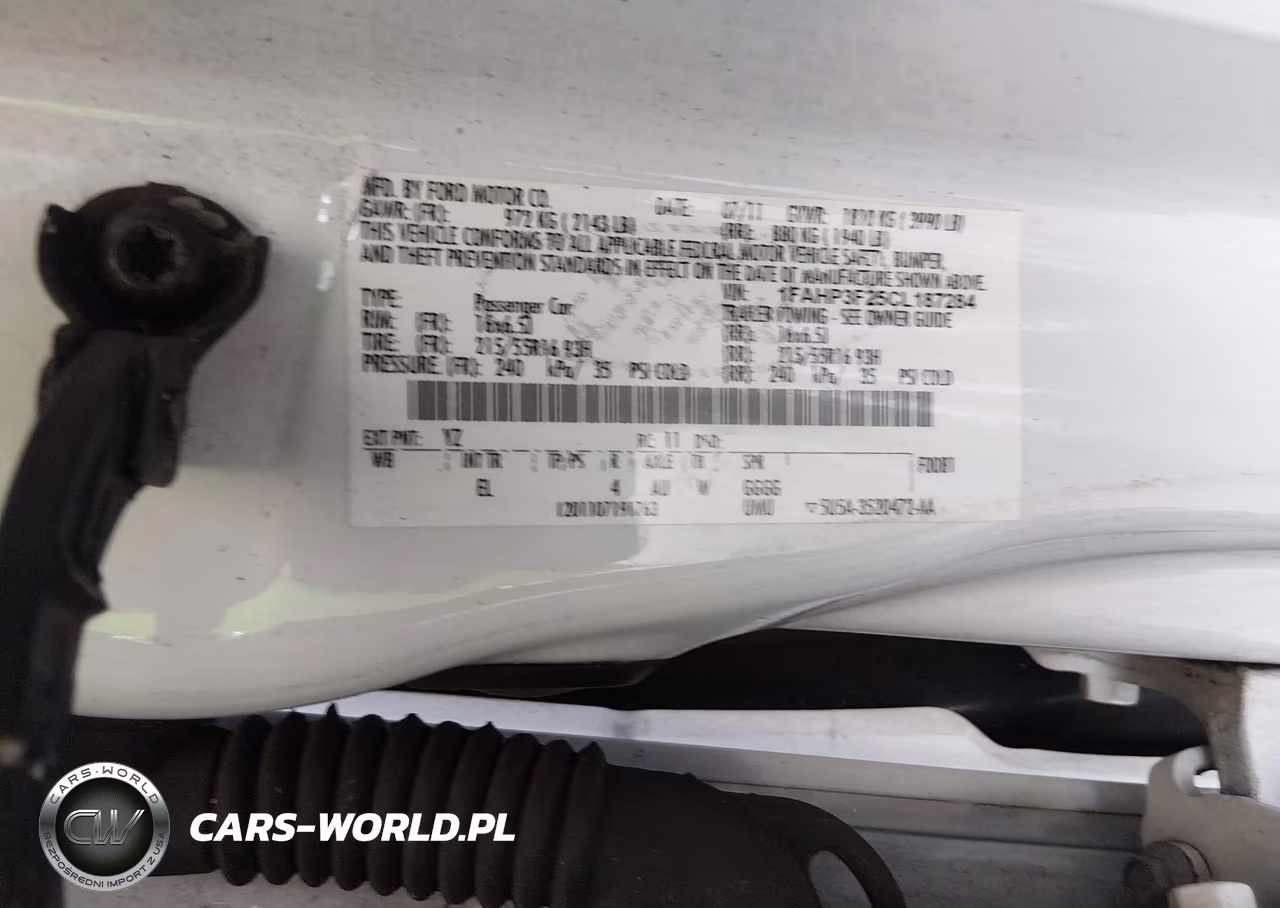 2012 Ford Focus Se VIN:1FAHP3F25CL187284 - 9