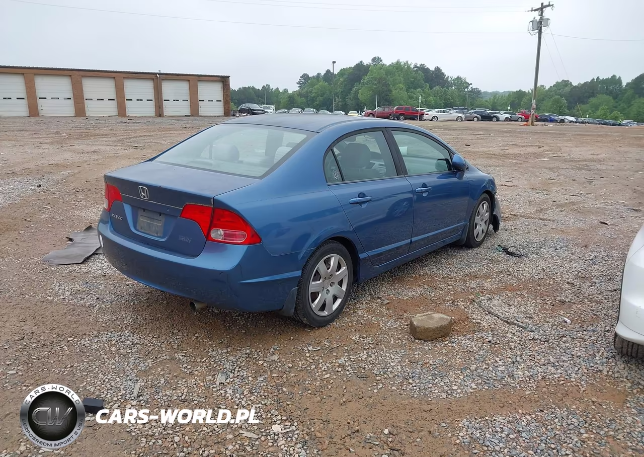 2008 Honda Civic Lx VIN:1HGFA165X8L032160 - 4
