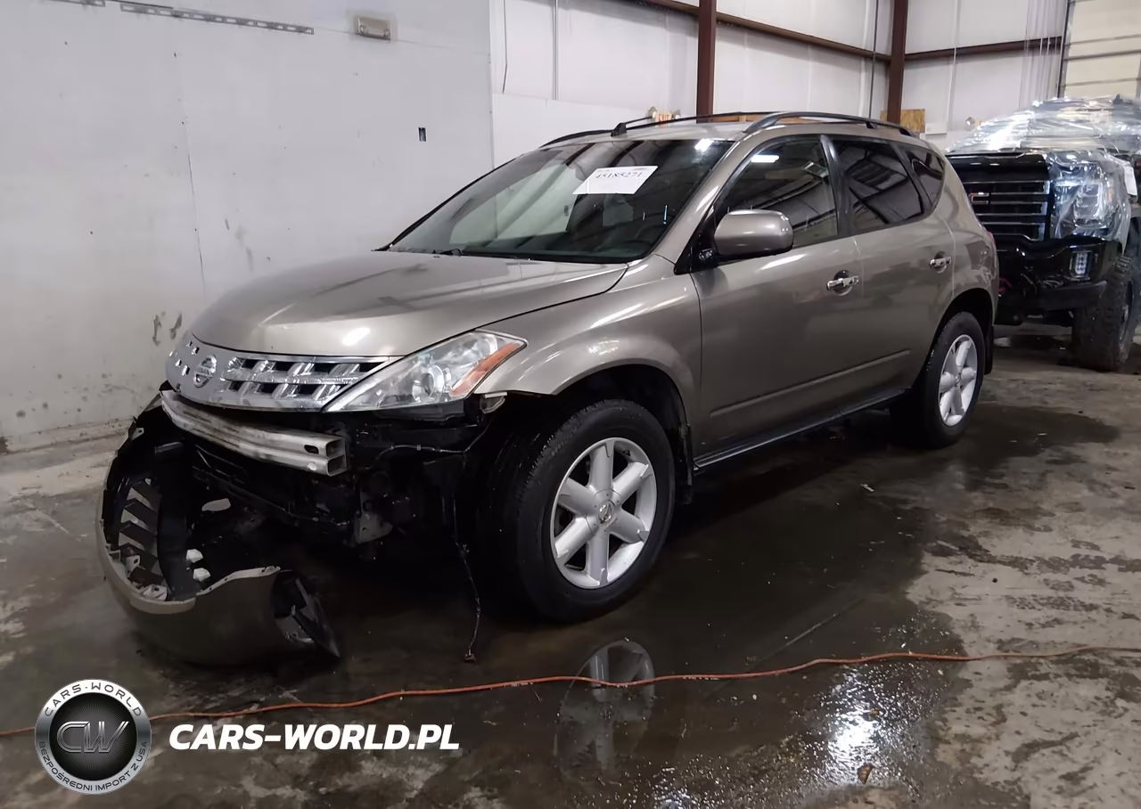 2004 Nissan Murano Se VIN:JN8AZ08W34W339071 - 2