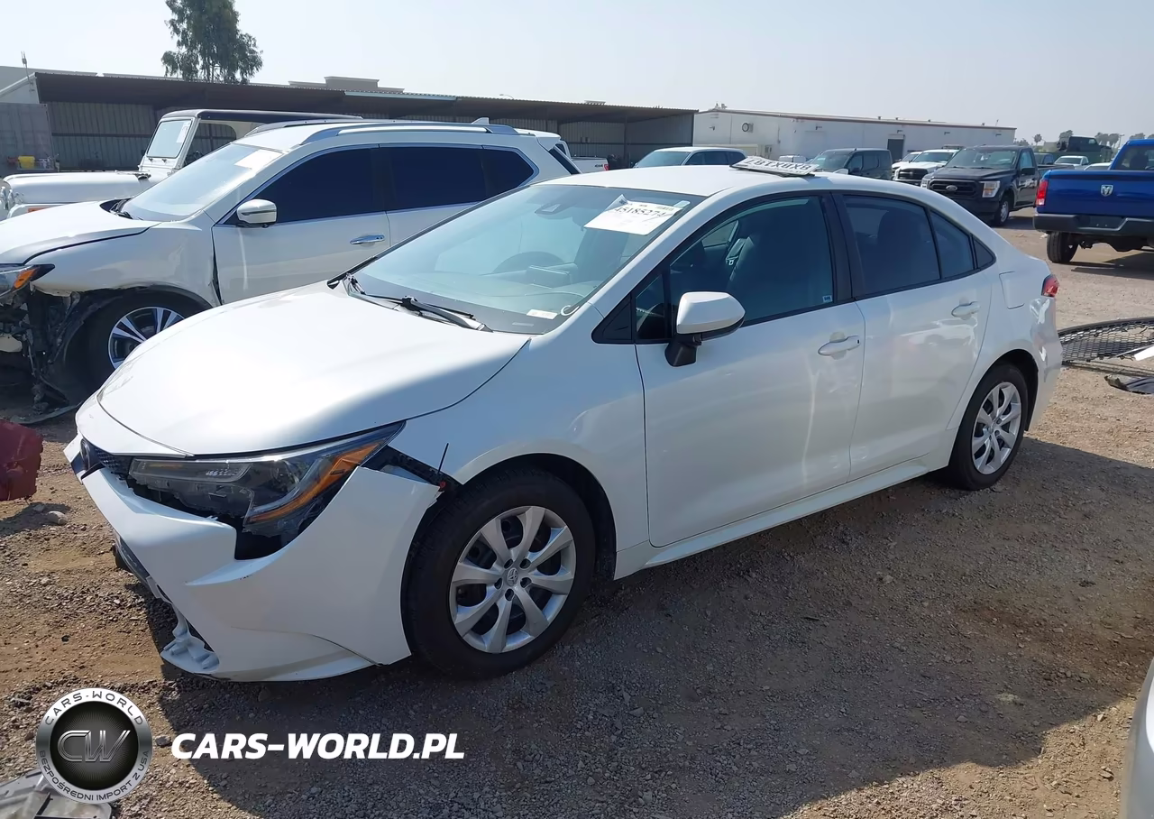 2021 Toyota Corolla Le VIN:5YFEPMAE9MP258399 - 2