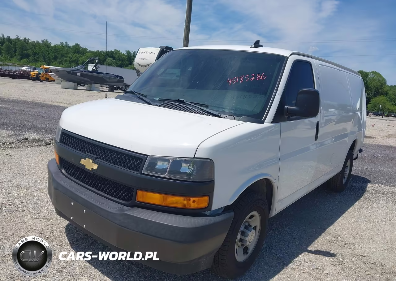 2020 Chevrolet Express Cargo Rwd 3500 Regular Wheelbase Wt VIN:1GCZGGFGXL1165116 - 2