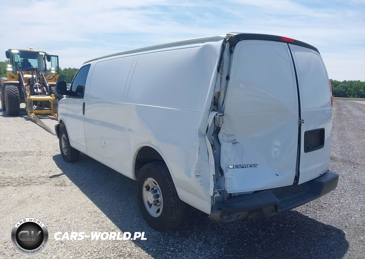 2020 Chevrolet Express Cargo Rwd 3500 Regular Wheelbase Wt VIN:1GCZGGFGXL1165116 - 3