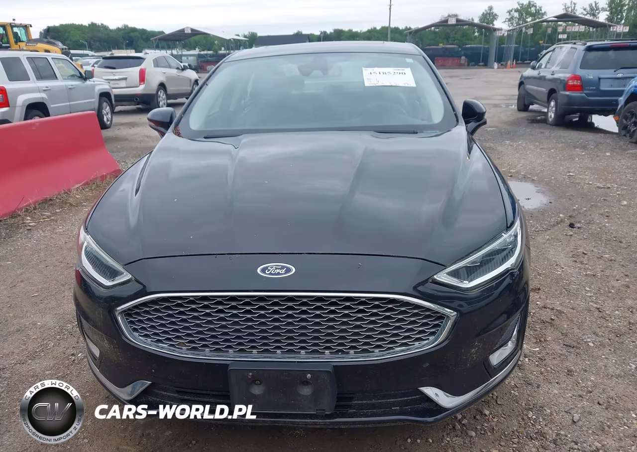 2019 Ford Fusion Titanium VIN:3FA6P0D95KR153027 - 12