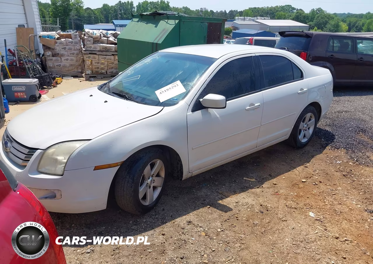 2008 Ford Fusion Se VIN:3FAHP07Z58R189975 - 2