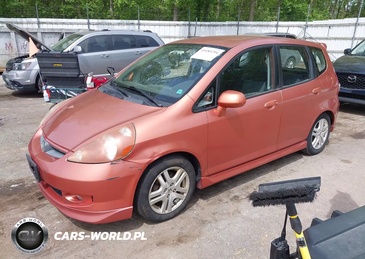 2008 Honda Fit Sport VIN:JHMGD37688S028481 - 2