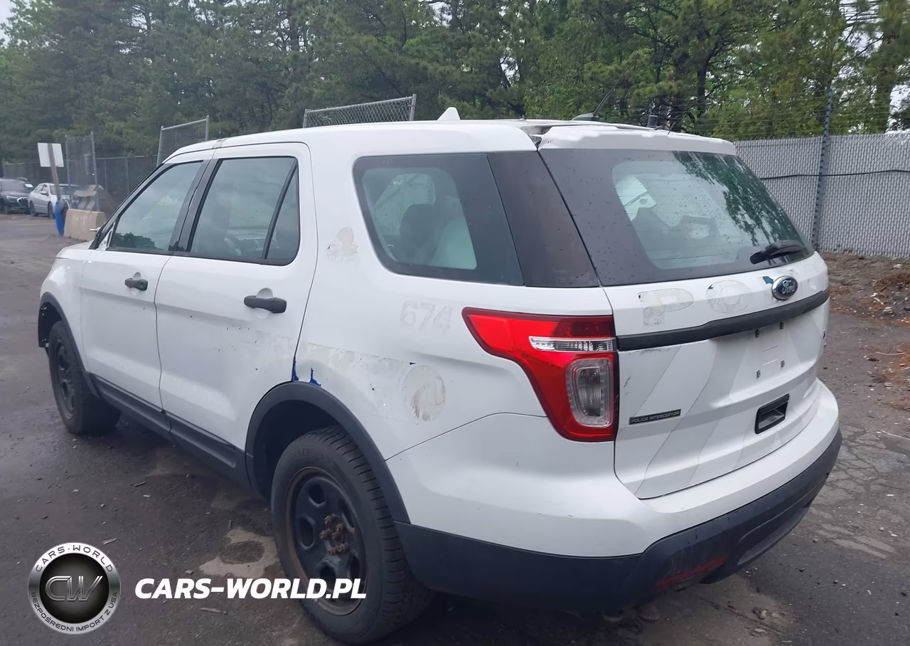 2013 Ford Utility Police Interceptor VIN:1FM5K8AR0DGC63724 - 3