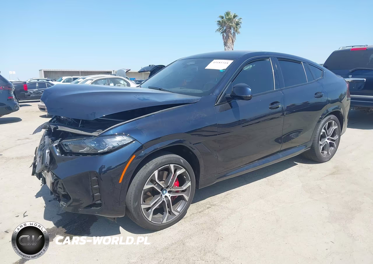 2024 BMW X6 xDrive40I VIN:5UX33EX03R9T76867 - 2