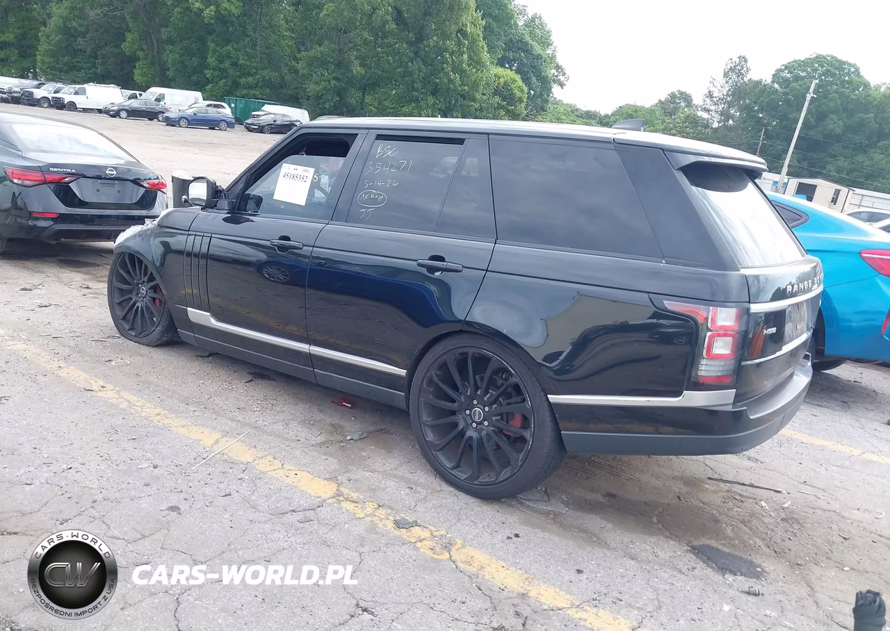 2017 Land Rover Range Rover 3.0L V6 Supercharged Hse VIN:SALGS2FV0HA325477 - 3