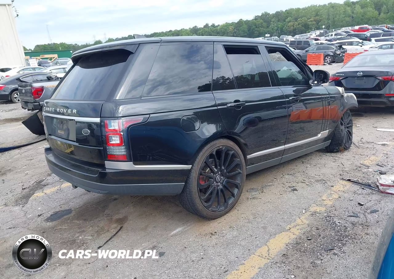 2017 Land Rover Range Rover 3.0L V6 Supercharged Hse VIN:SALGS2FV0HA325477 - 4